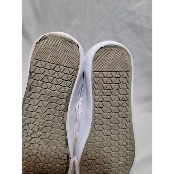 Austin Trading Company Floral Silver Glitter Slip On Shoes Girls Size 5 - Picture 5 of 7